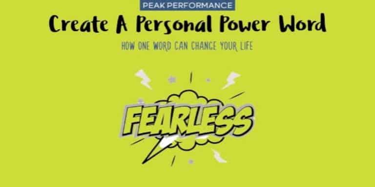 Create a Personal Power Word