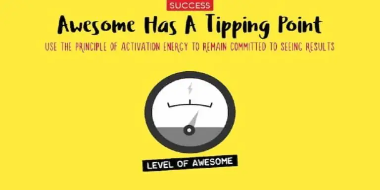 Awesome Has A Tipping Point – Activation Energy