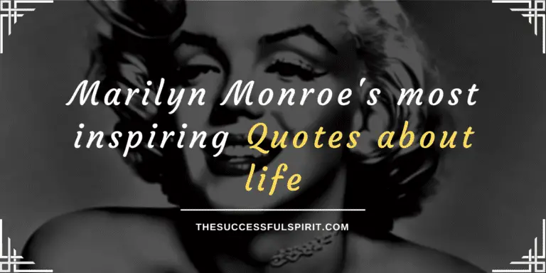 30 quotes from Marilyn Monroe about life