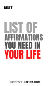 Successful 28 A List of Affirmations PDF Cower