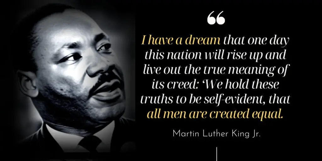 I Have A Dream Quote | Martin Luther King 1 I Have A Dream Quote | Martin Luther King