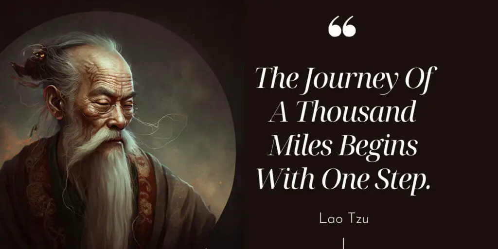 Lao Tzu - The Journey Of A Thousand Miles