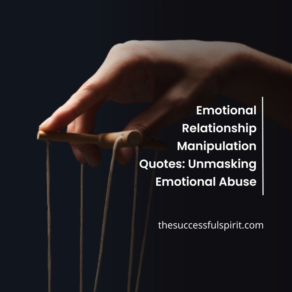 The Power Of Manipulation Quotes To Protect Yourself