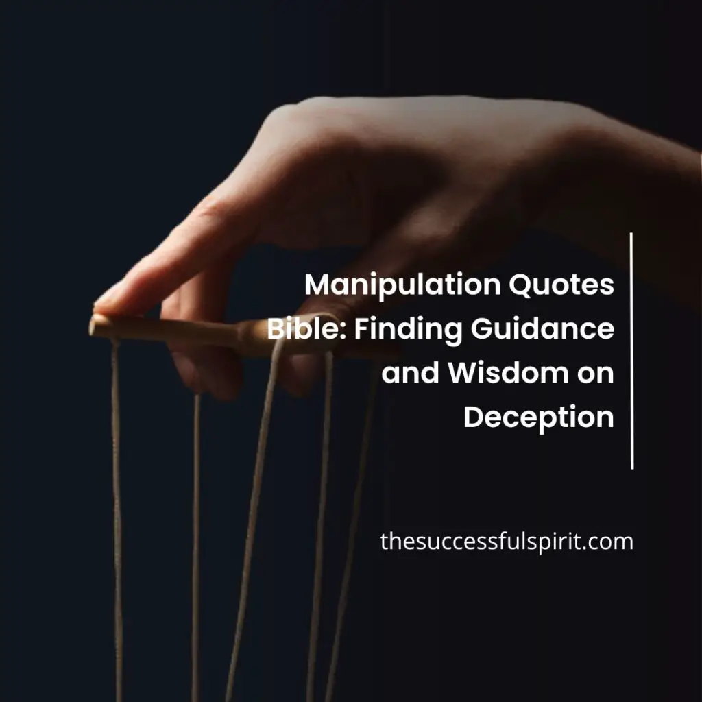 The Power Of Manipulation Quotes To Protect Yourself