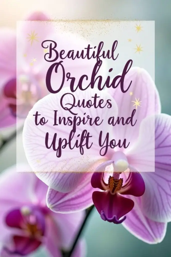 Beautiful Orchid Quotes that will Inspire and Uplift You