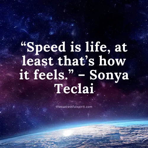 30 Quotes About Speed: Inspiring Thoughts on Moving Forward